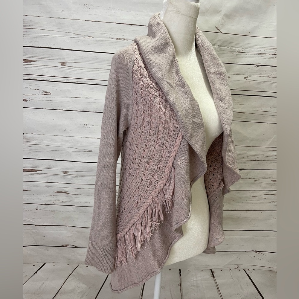 Anthropologie Sweater Cardigan rosette Small anthro jacket FairyCore - Picture 3 of 6